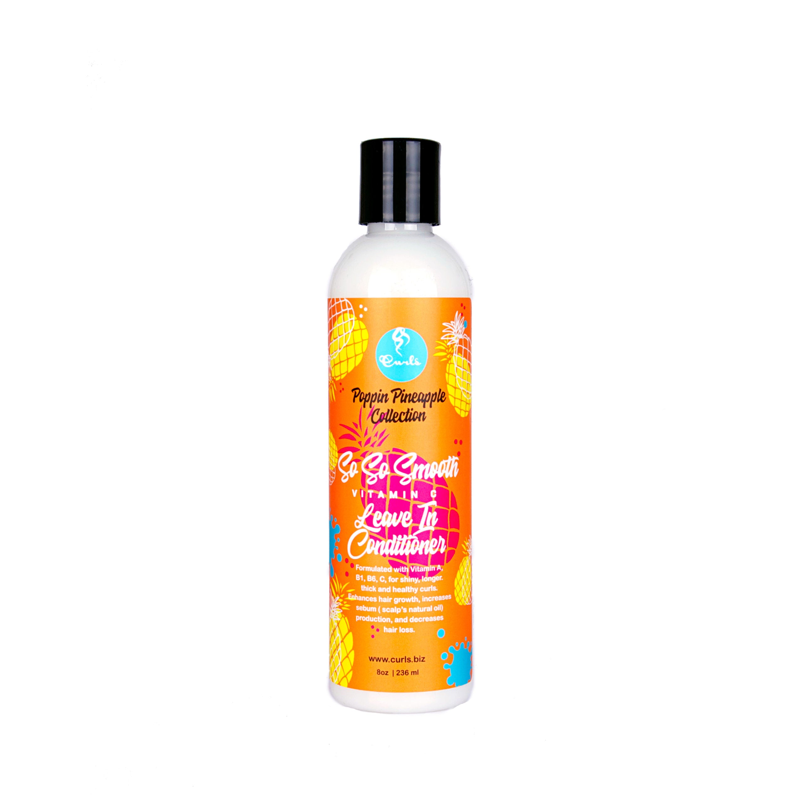 Curls Poppin Pineapple So So Smooth Vitamin C Leave-In Conditioner